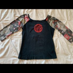 Traditional Chinese inspired shirt